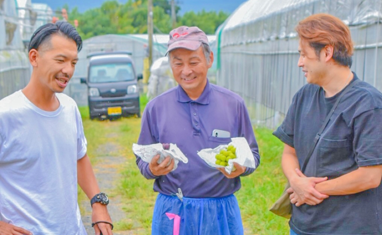 厳選した九州産食材を贅沢に使用